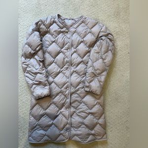 Uniqlo Japan Ultra light down relaxed coat sz xsmall